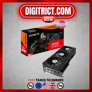 USED GIGABYTE-AMD RX7800 XT GAMING OC 16G Three fan graphics card, Placa de vídeo,GDDR6, 256 bits, PCIe 4.0,
