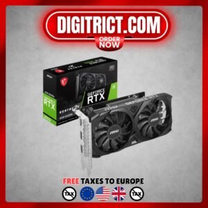 MSI GeForce RTX 3050 VENTUS 2X 6G OC Gaming Graphics Card 6GB GDDR6 96-bit HDMI DP PCI-E 4.0x8 Desktop Full New Game Video Card