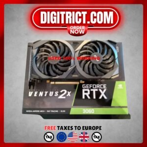 2024 USED RTX 3060 VENTUS GeForce 2X 12G OC Graphics Card GDDR6 Heat Sink Video Cards 192-bit HDMI-Compatible