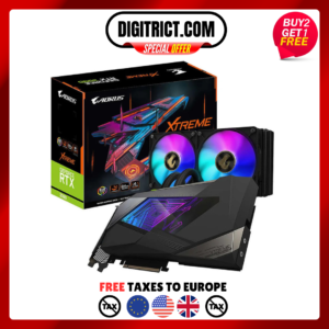 GIGABYTE AORUS GeForce RTX 3090 Xtreme WATERFORCE 24G Graphics Card