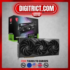 Original Msi GeForce RTX 4080 SUPER 16G GAMING X SLIM Computer Graphics Card 850W Power Supply Esports Game